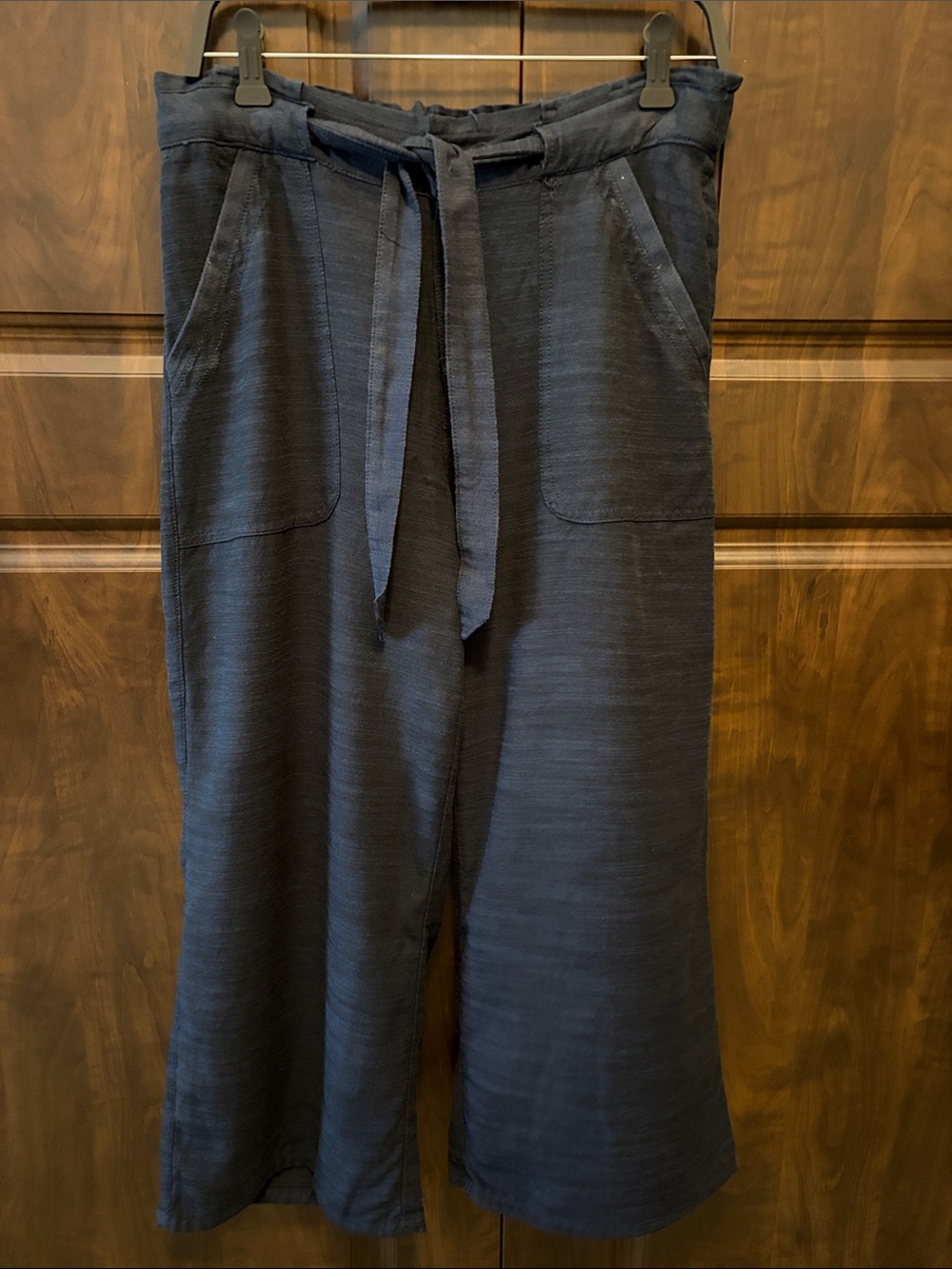Democracy High Rise Wide Leg Ankle Pants